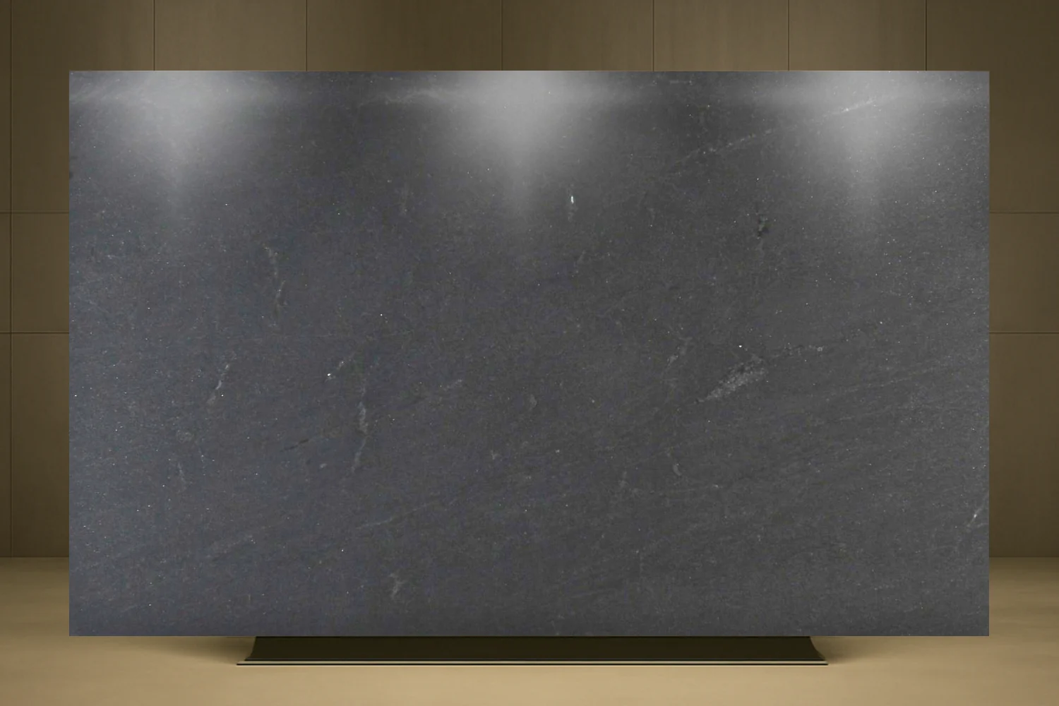 Black Mist honed granite slab