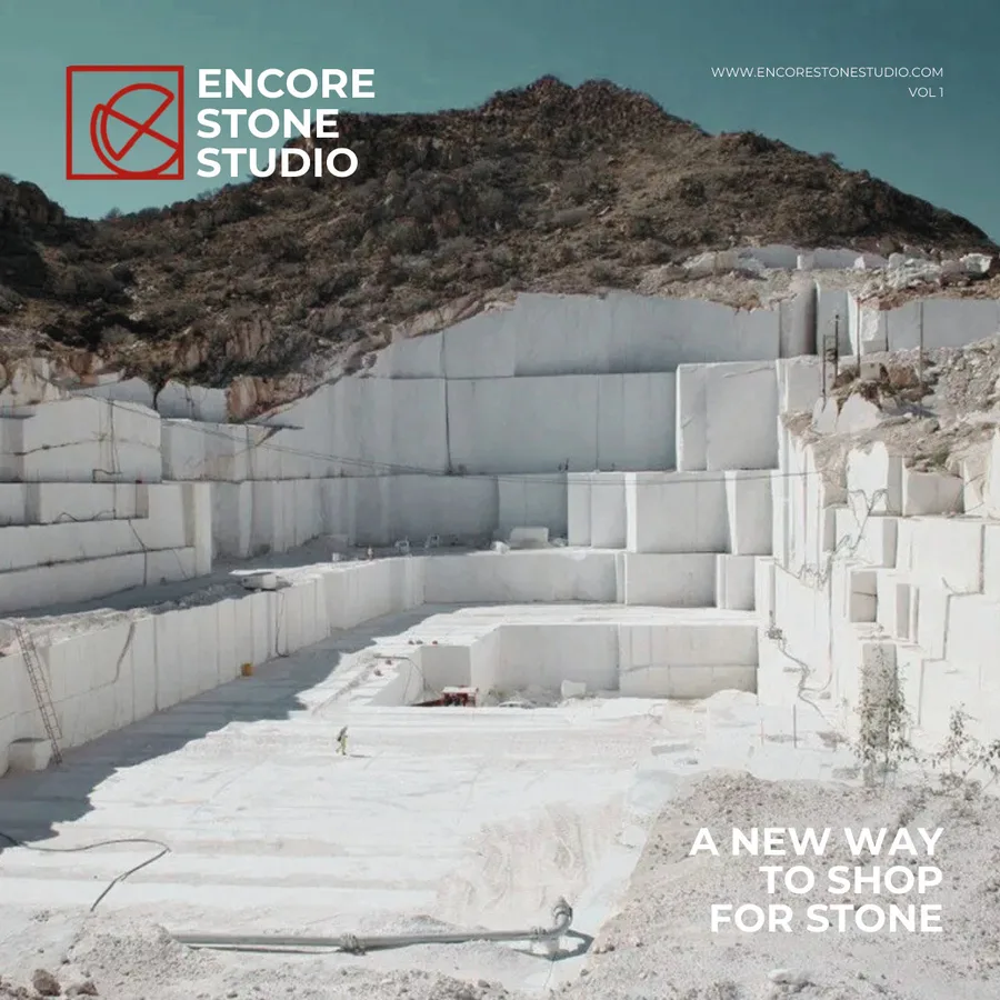Lookbook Vol. 1, page 1: ENCORE STONE STUDIO WWW.ENCORESTONESTUDIO.COM A NEW WAY TO SHOP FOR STONE VOL 1