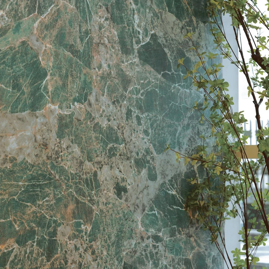 Porcelain in place