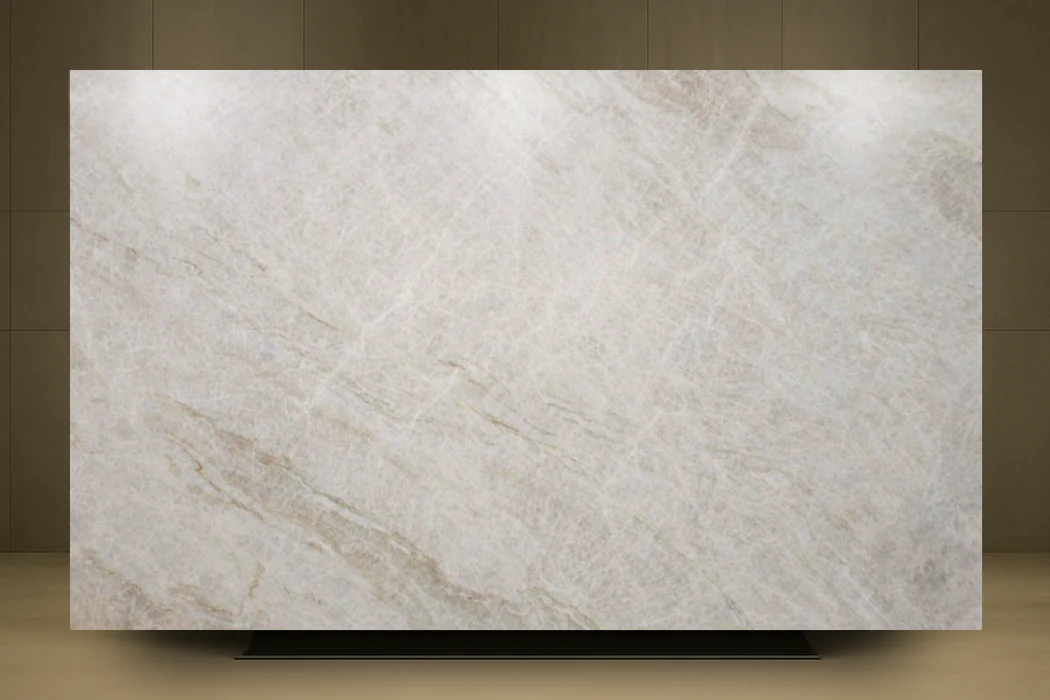 Taj Mahal honed quartzite slab